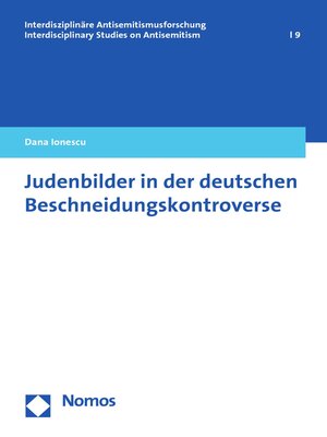 cover image of Judenbilder in der deutschen Beschneidungskontroverse